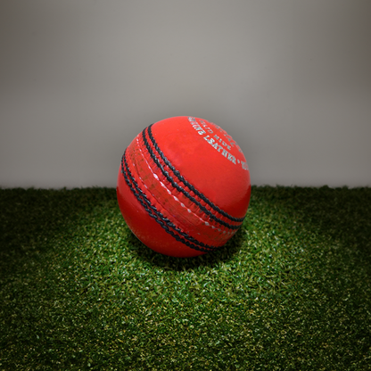 Dark Pink Outdoor Cricket Ball